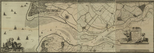 Zusammengesetzte Karte. Die Originale sind an der UB Basel