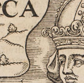 Allegorische Europakarte